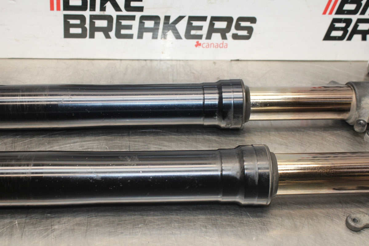 06-07 SUZUKI GSXR 600 FRONT FORKS SHOCK SUSPENSION SET PAIR BB845