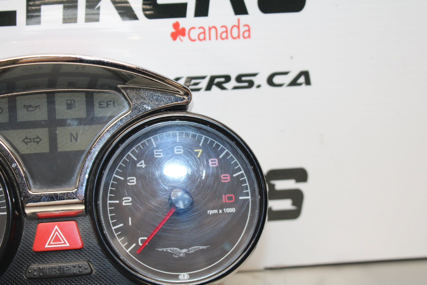 08 MOTO GUZZI BREVA 750 SPEEDO TACH GAUGES DISPLAY CLUSTER SPEEDOMETER BB154