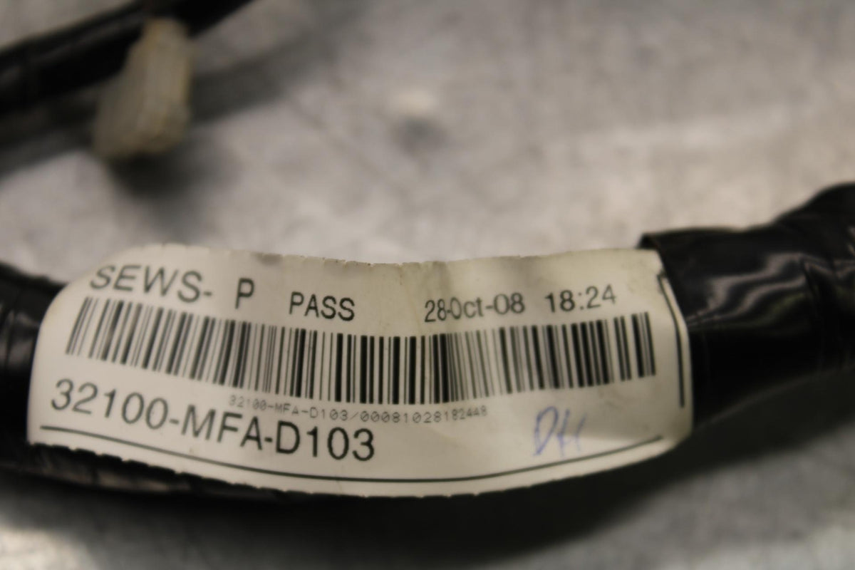 2008 Honda CBF1000 MAIN ENGINE WIRING HARNESS MOTOR WIRE LOOM BB641