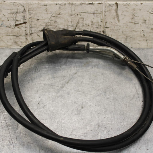 2000 Kawasaki Ninja ZX12R ZX1200A THROTTLE CABLES LINES 54012-1604 BB565