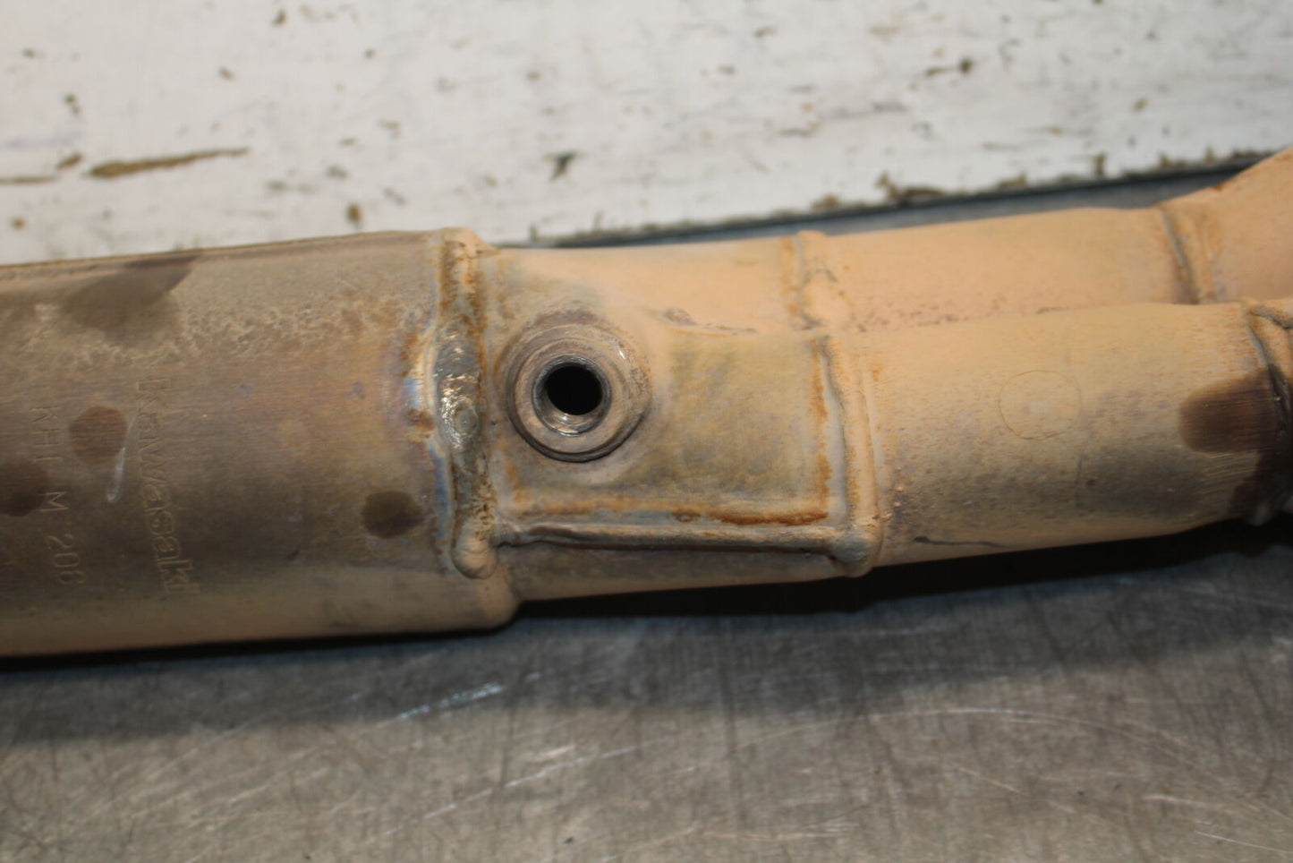19-23 KAWASAKI NINJA ZX6R EXHAUST HEADER PIPES MANIFOLD BB701