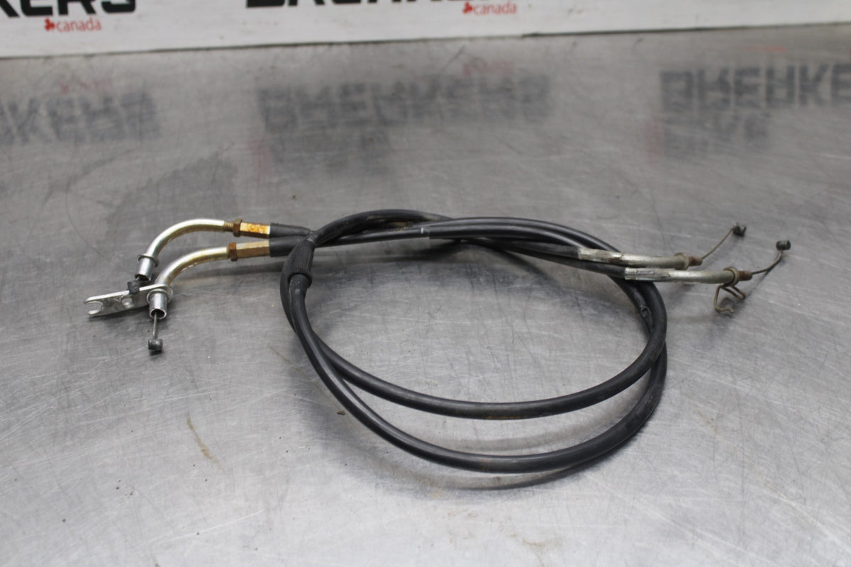97 KAWASAKI VULCAN 1500 VN1500D CLASSIC THROTTLE CABLES LINES BB936