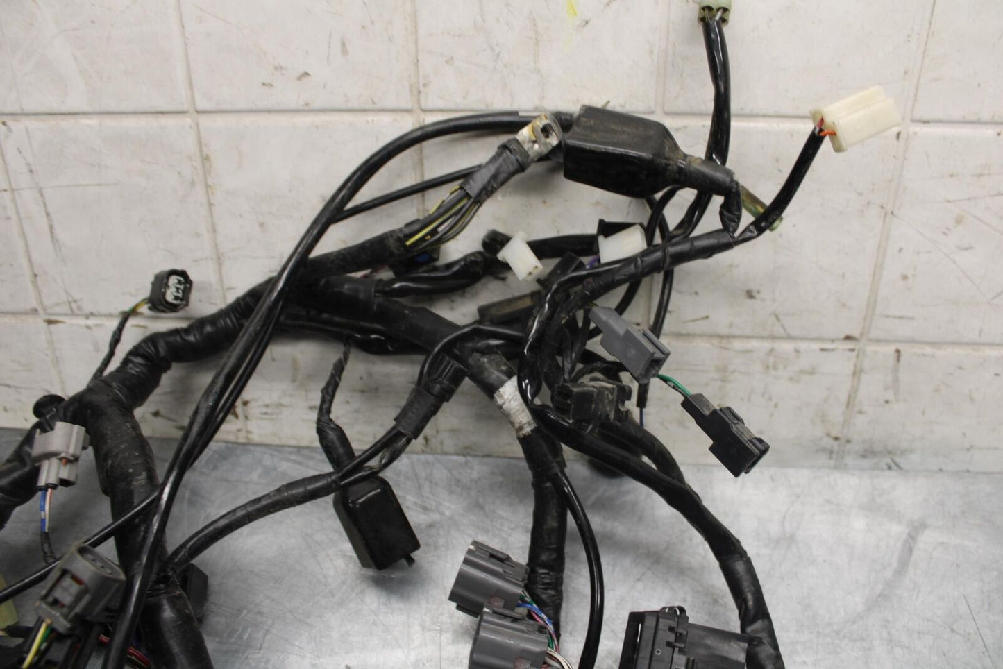 2014 Kawasaki Ninja EX300B ABS MAIN ENGINE WIRING HARNESS MOTOR WIRE LOOM BB518