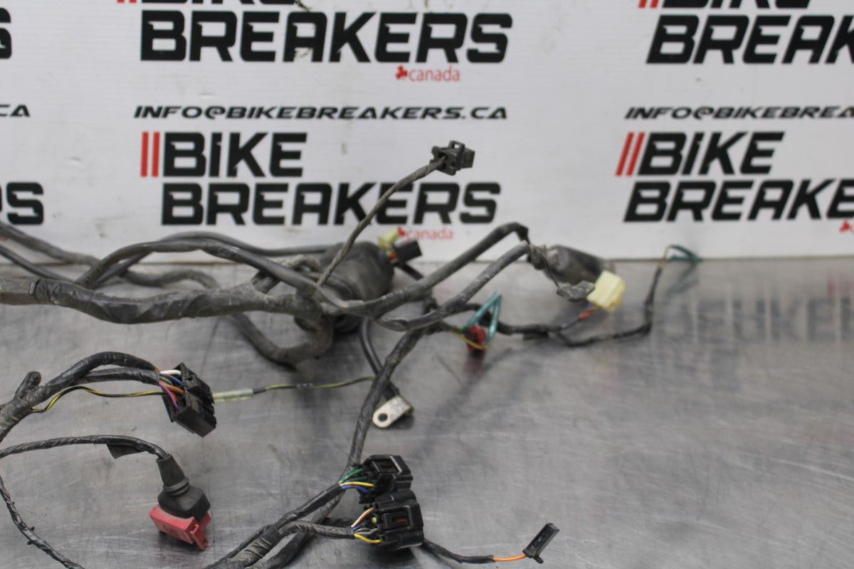 98 KAWASAKI NINJA ZX6 MAIN ENGINE WIRING HARNESS MOTOR WIRE LOOM BB870