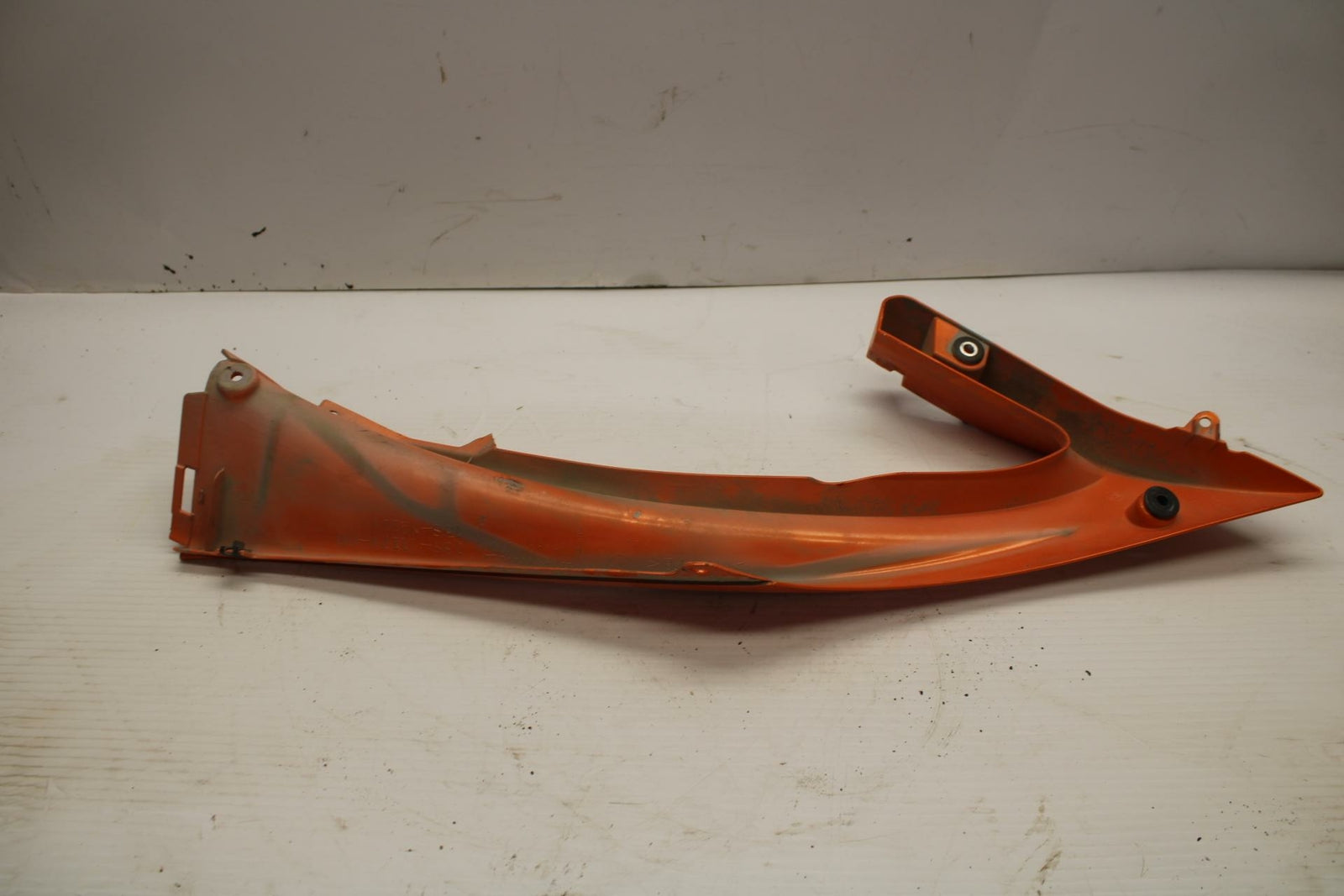 08-16 YAMAHA YZF R6 LEFT MID UPPER SIDE FAIRING COWL PLASTIC BB273