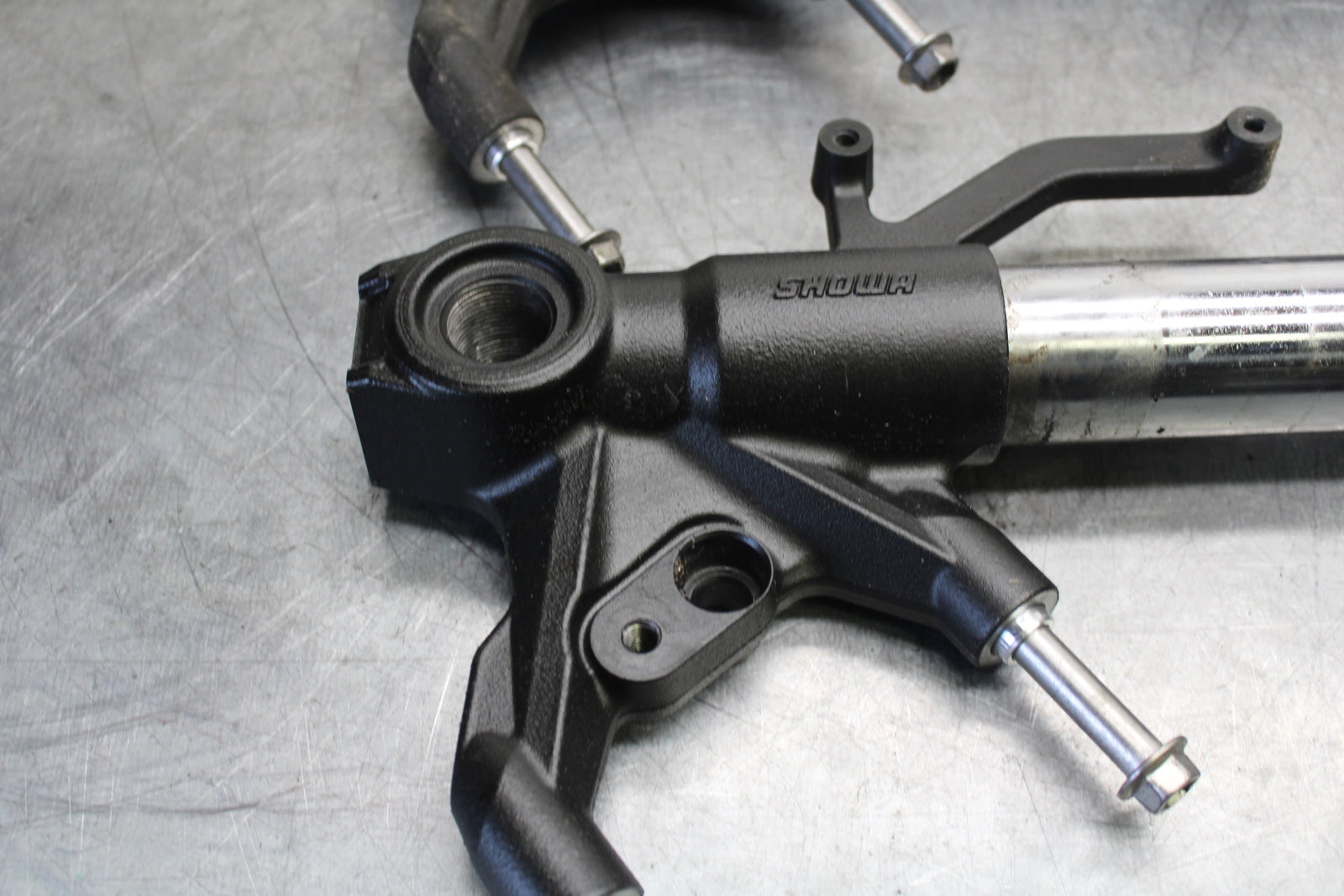 13-18 KAWASAKI NINJA ZX6R FRONT FORKS SHOCK SUSPENSION SET PAIR  BB682