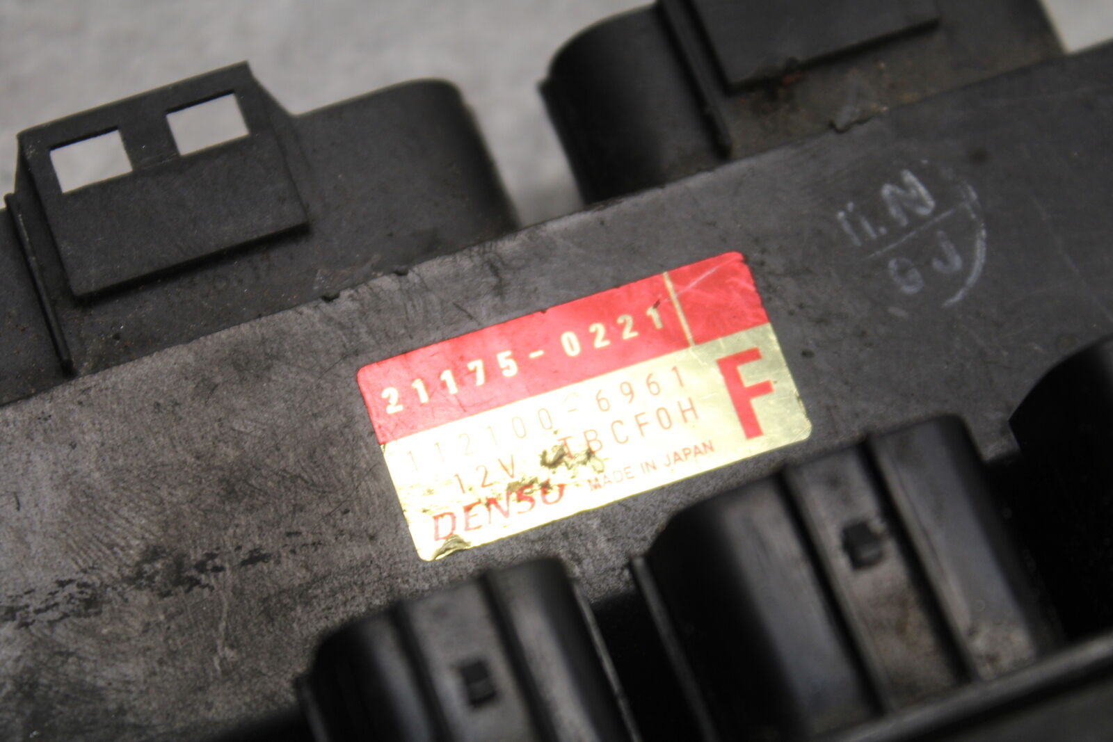 09-12 KAWASAKI NINJA ZX6R ECU COMPUTER CONTROLLER UNIT BLACK BOX ECM CDI BB656