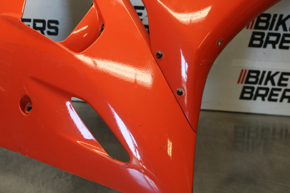 03-04 YAMAHA YZF R6 RIGHT LOWER MID UPPER SIDE FAIRING COWL  BB890