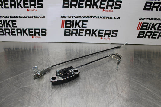 23-24 KAWASAKI NINJA ZX14R NEW!! REAR PASSENGER SEAT LATCH LOCK ASSEMBLY BB153