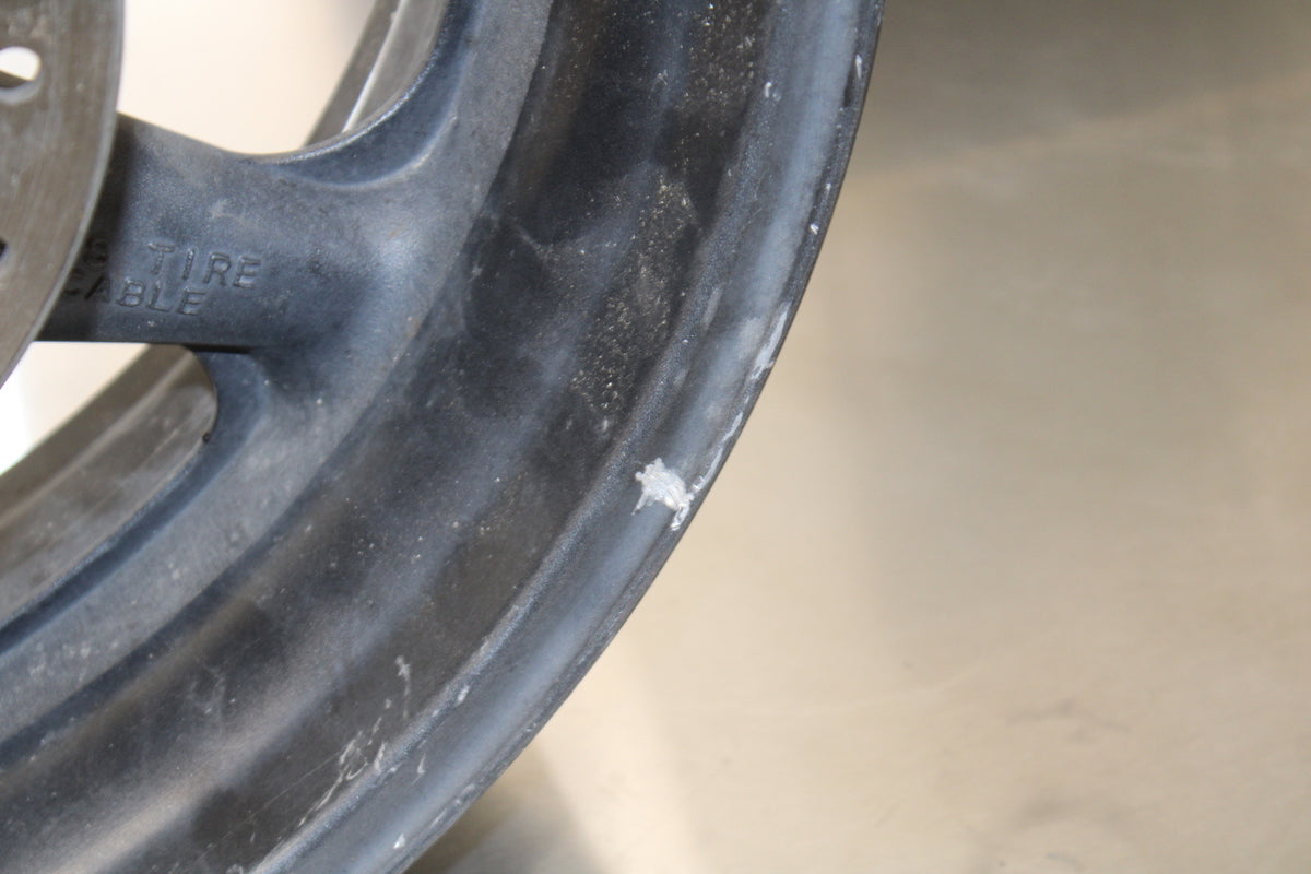 02-03 HONDA CBR954RR REAR WHEEL BACK RIM & DISC BB497