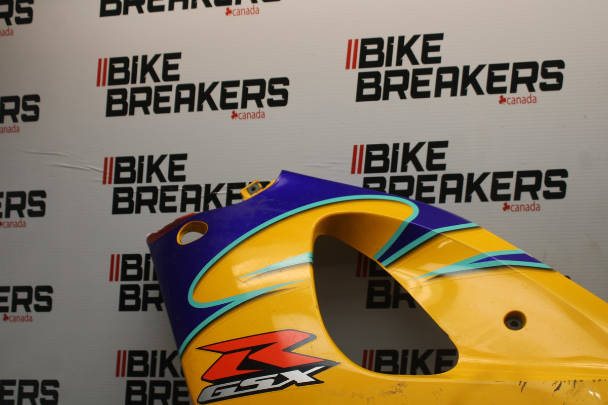 97-00 SUZUKI GSXR600 SRAD LEFT LOWER MID UPPER SIDE FAIRING COWL BB921
