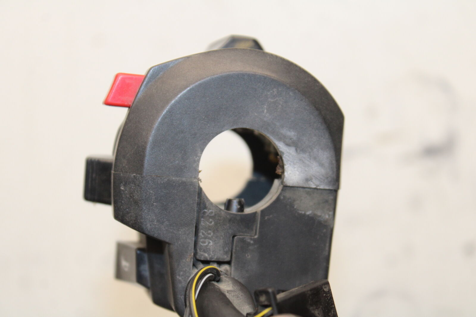 08-09 SUZUKI GSXR600 LEFT CLIP ON HANDLE HORN SIGNALS SWITCH SWITCHES BB728