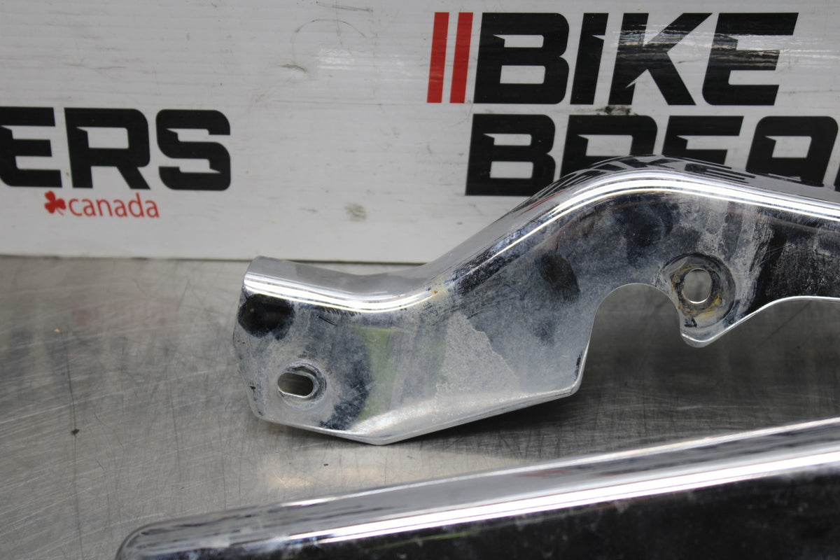 08 HARLEY-DAVIDSON ELECTRA GLIDE POLICE EFI FLHTPI REAR STRUT FRAME COVER BB816