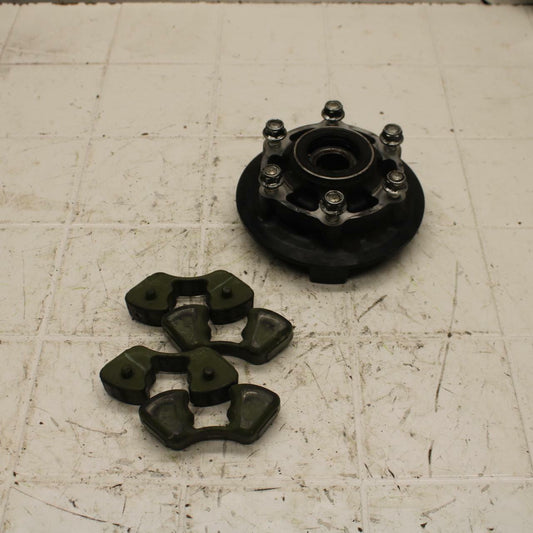 13-17 KAWASAKI NINJA ZX6R ZX636E REAR HUB WITH SHOCK DAMPERS CUSH ABSORBERS BB4