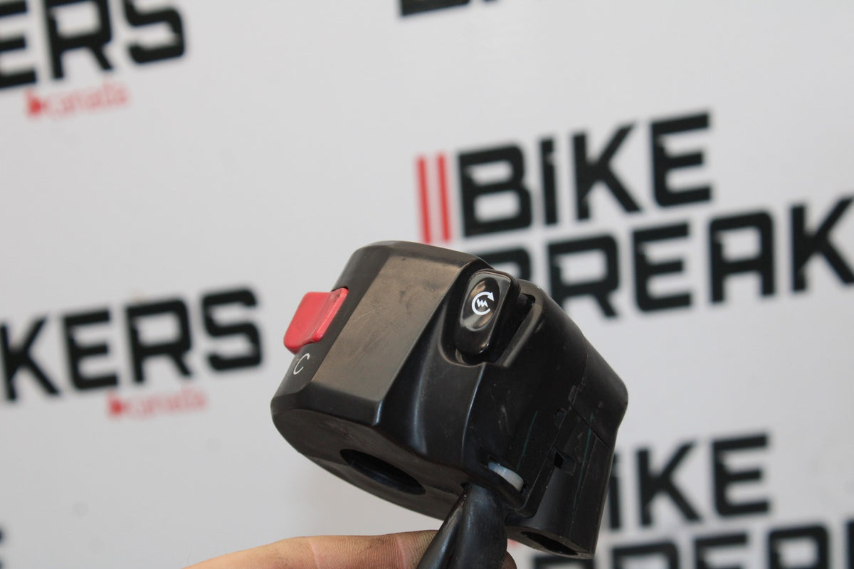 13-17 KAWASAKI NINJA 300 EX300 ABS RIGHT CLIP ON KILL OFF START SWITCH BB189