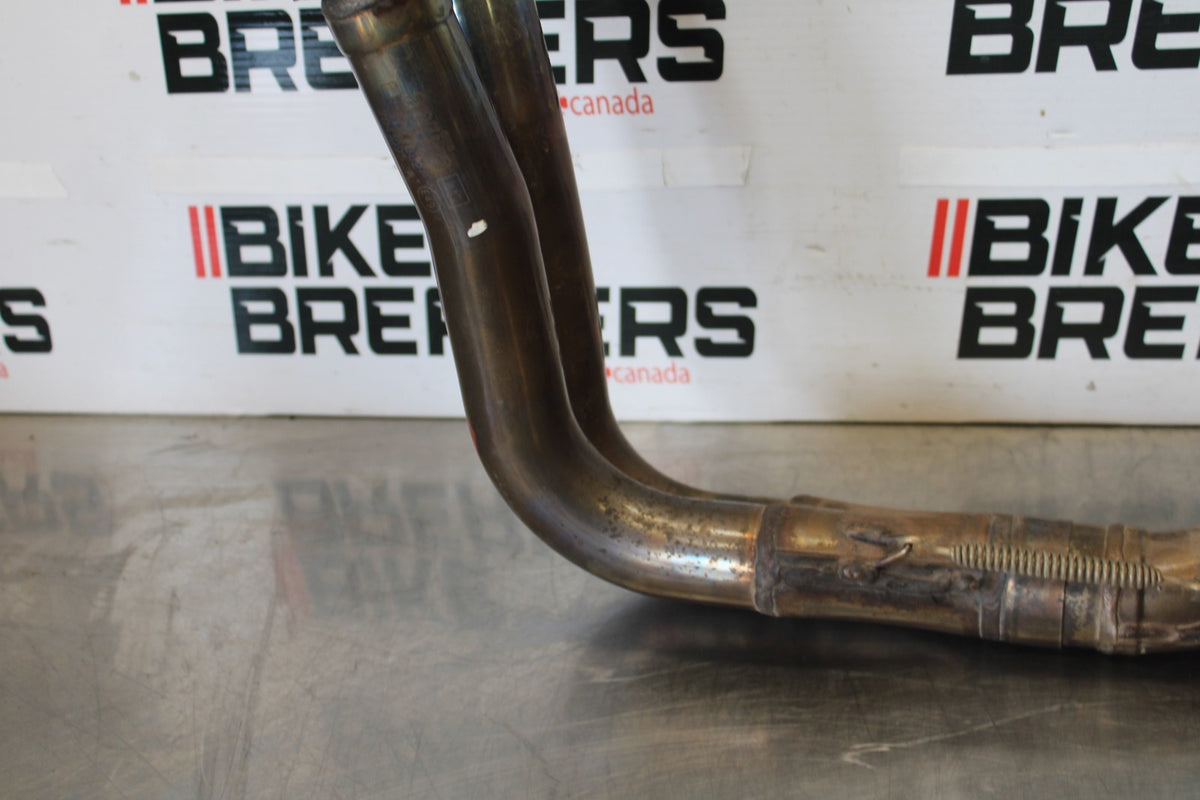 24 APRILIA TUONO V4 1100 FACTORY ABS EXHAUST HEADER PIPES MANIFOLD BB887