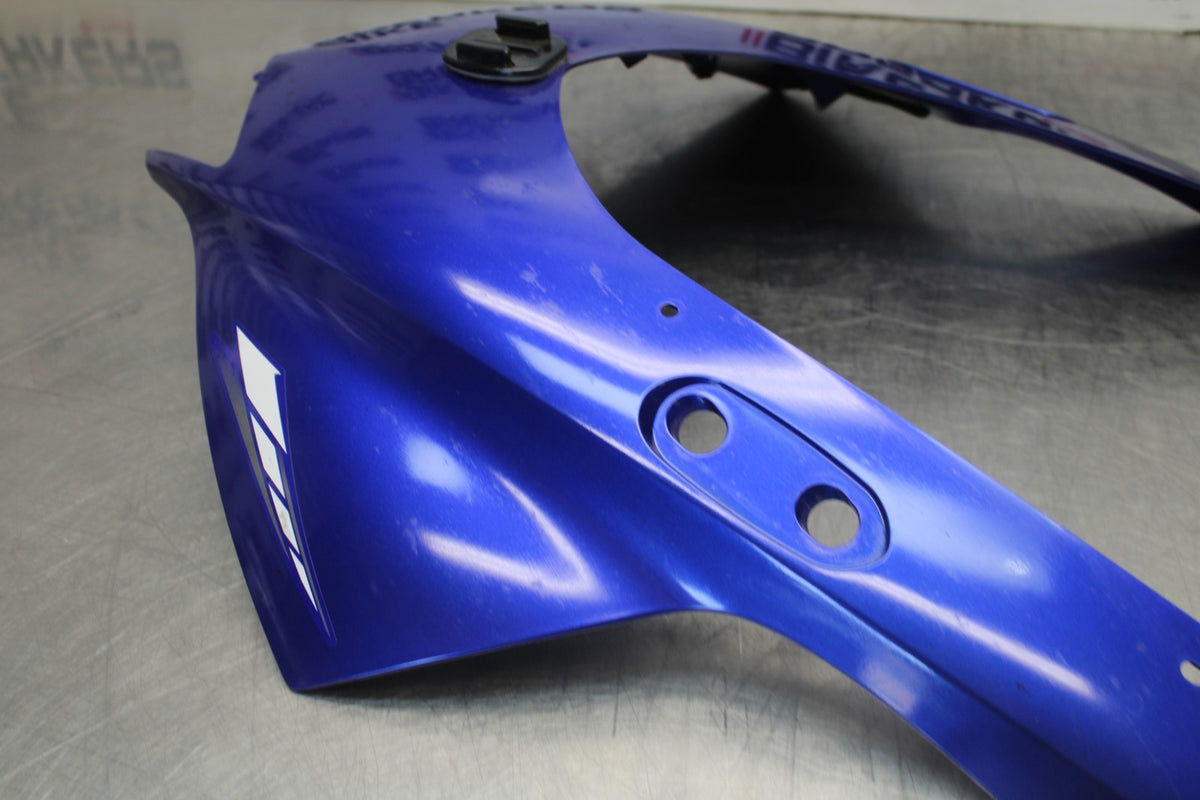 23 YAMAHA YZF R3 FRONT UPPER NOSE FAIRING COWL SHROUD BB003