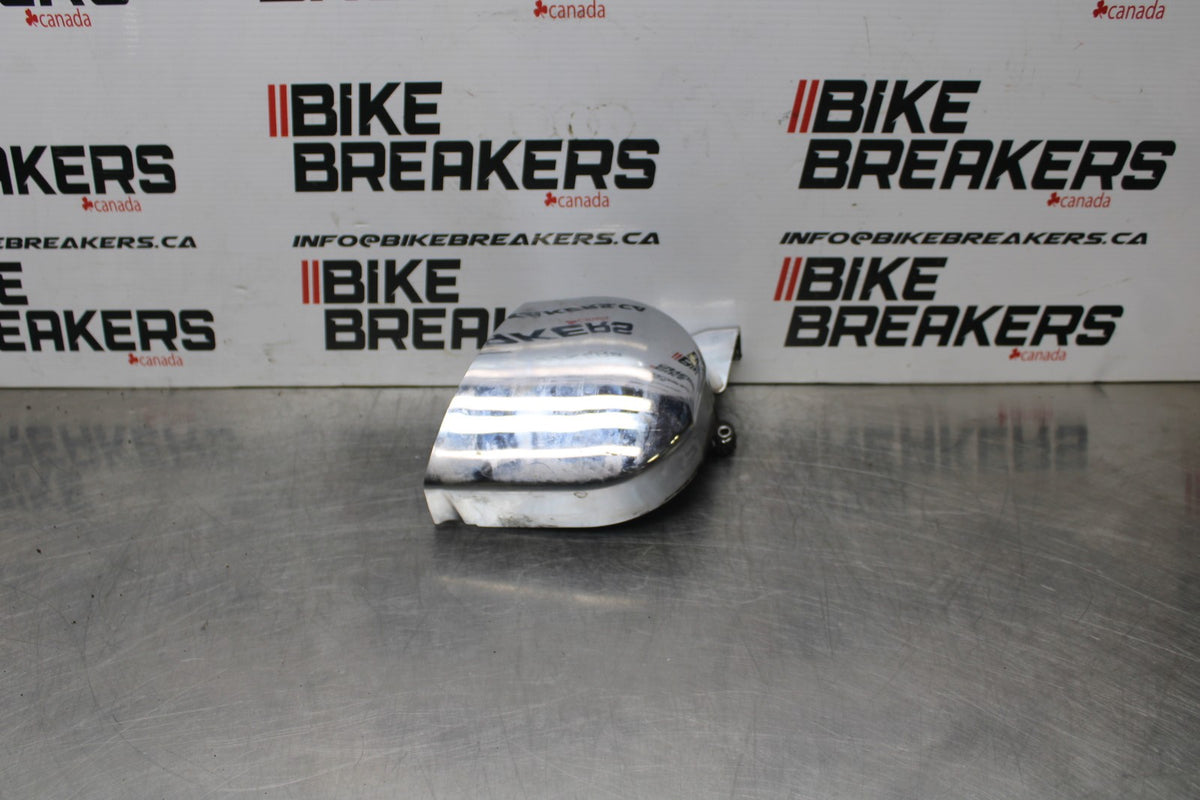 02 KAWASAKI VULCAN 800 VN800B CLASSIC ENGINE SPROCKET COVER BB862