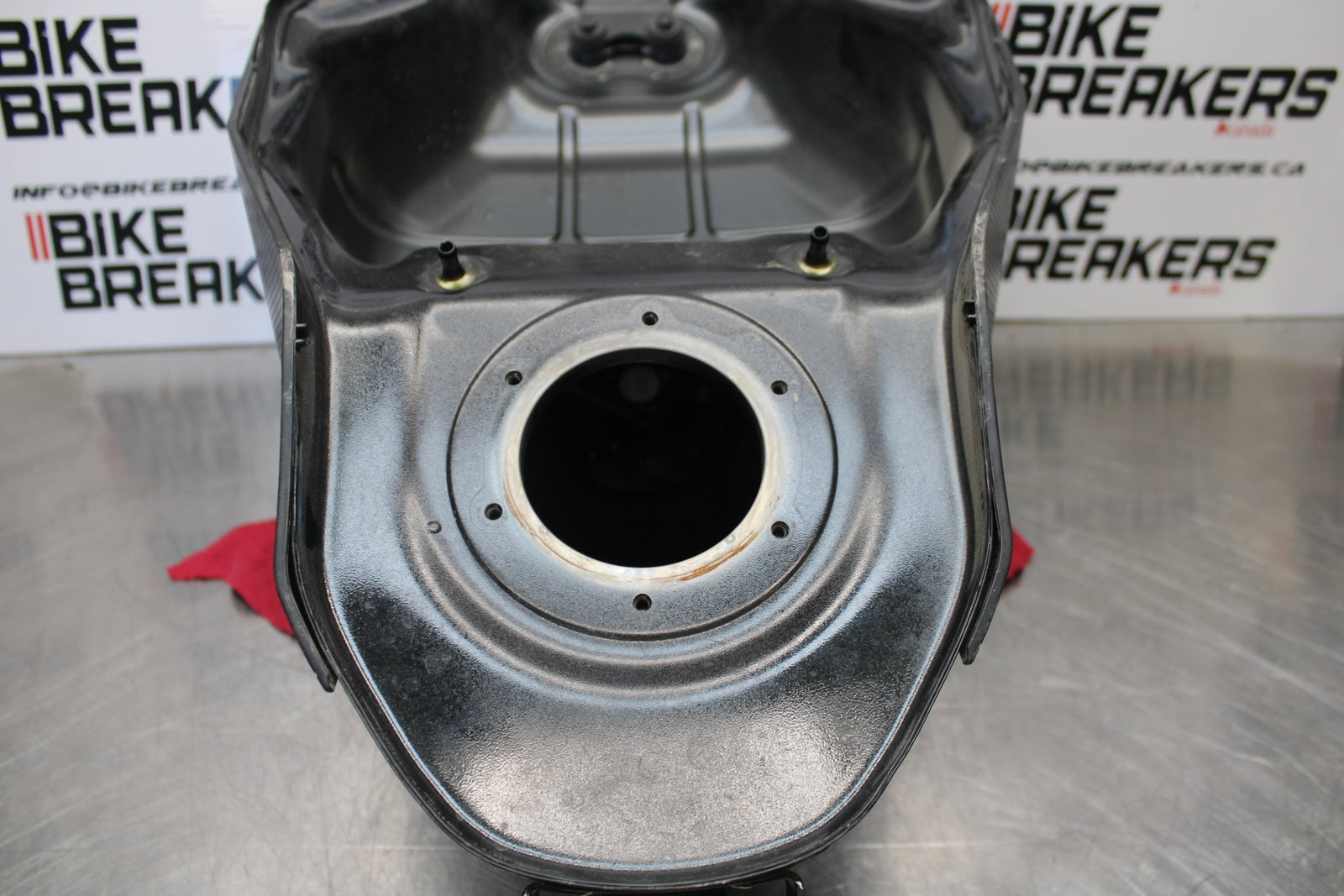 09-15 YAMAHA FZ6R GAS TANK FUEL CELL PETROL RESERVOIR BB161