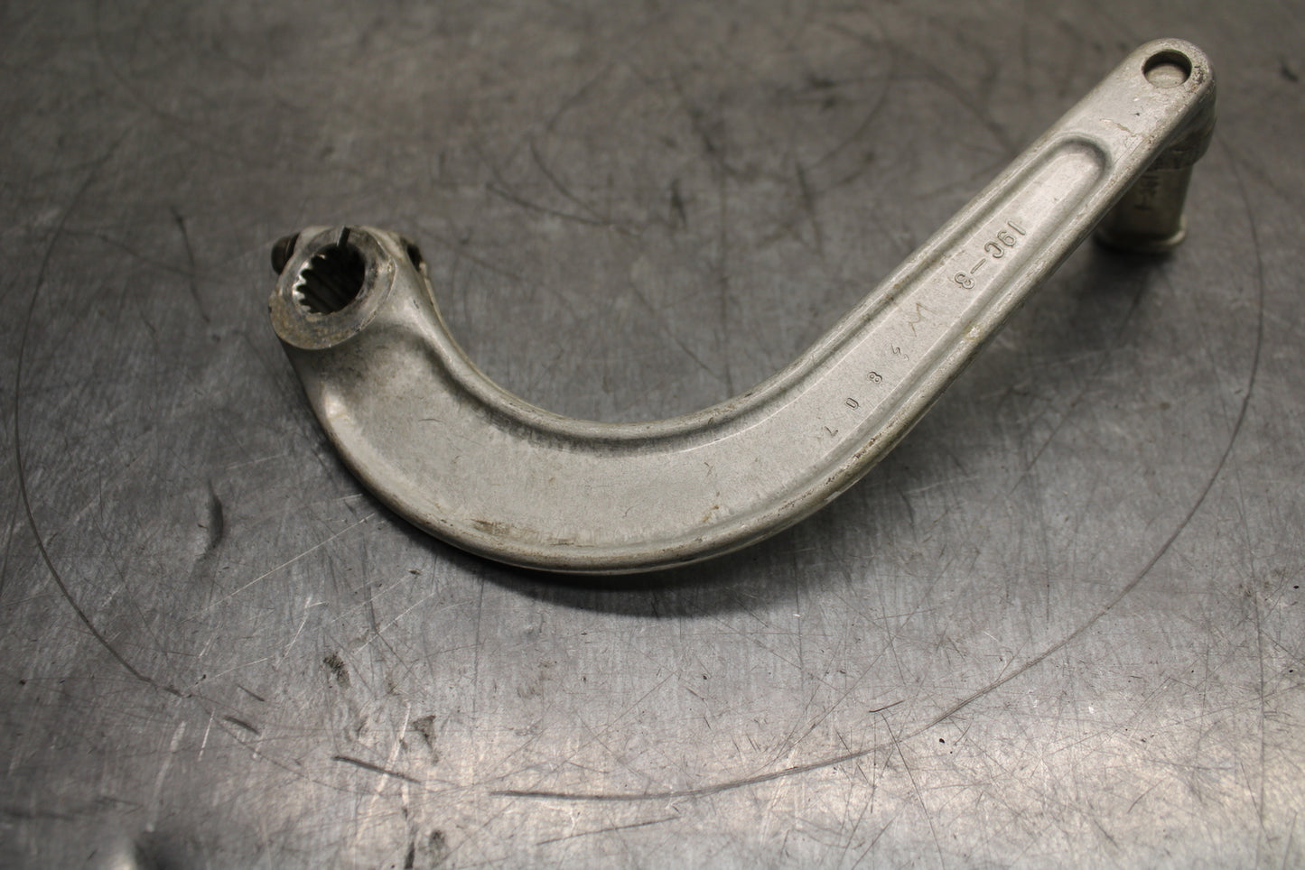 88-93 SUZUKI GSXR600 RIGHT REARSET BRAKE FOOT PEDAL BB107