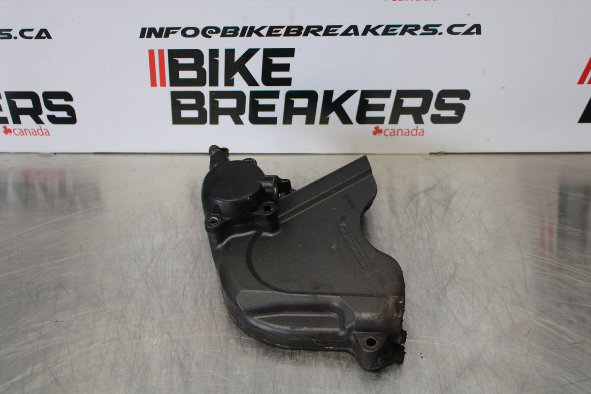 06-07 HONDA CBR1000RR CLUTCH SLAVE PISTON CYLINDER & SPROCKET COVER BB166