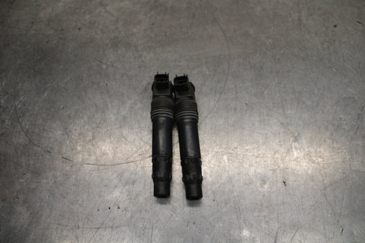 14-15 KAWASAKI NINJA 650 EX650F ABS IGNITION COILS COIL SPARK PLUG CAPS BB741