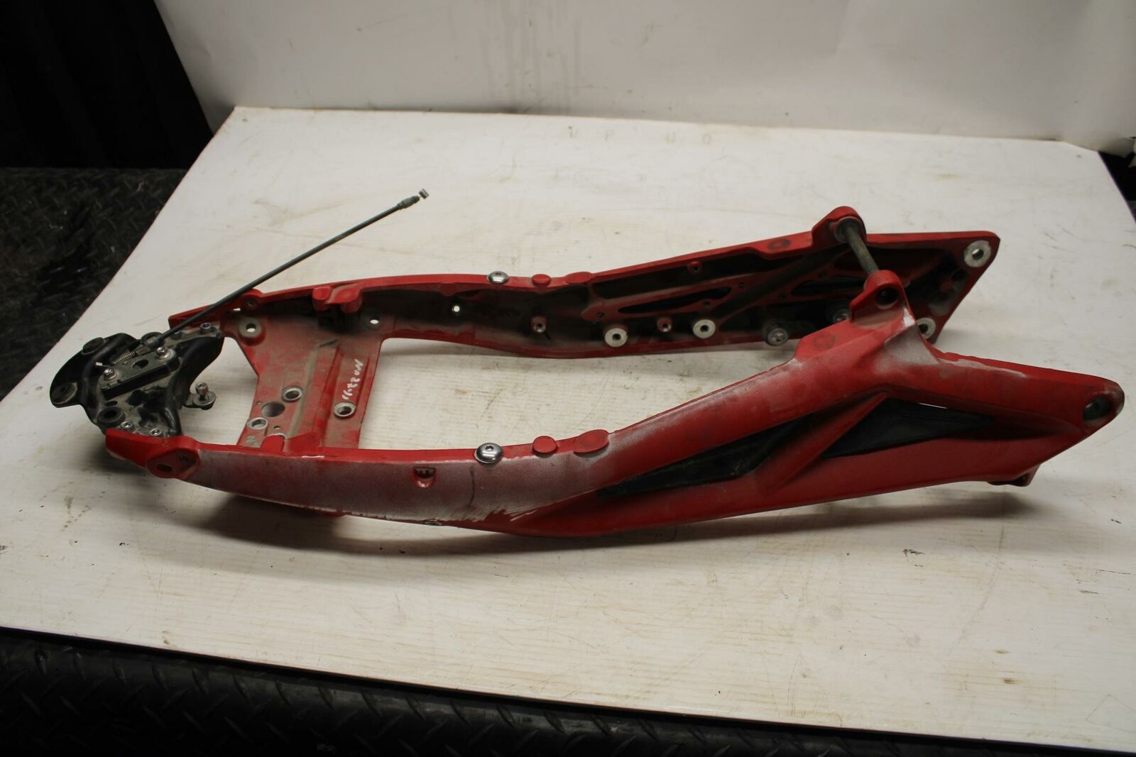 07-16 TRIUMPH STREET TRIPLE REAR BACK TAIL SUBFRAME SUB FRAME BB356