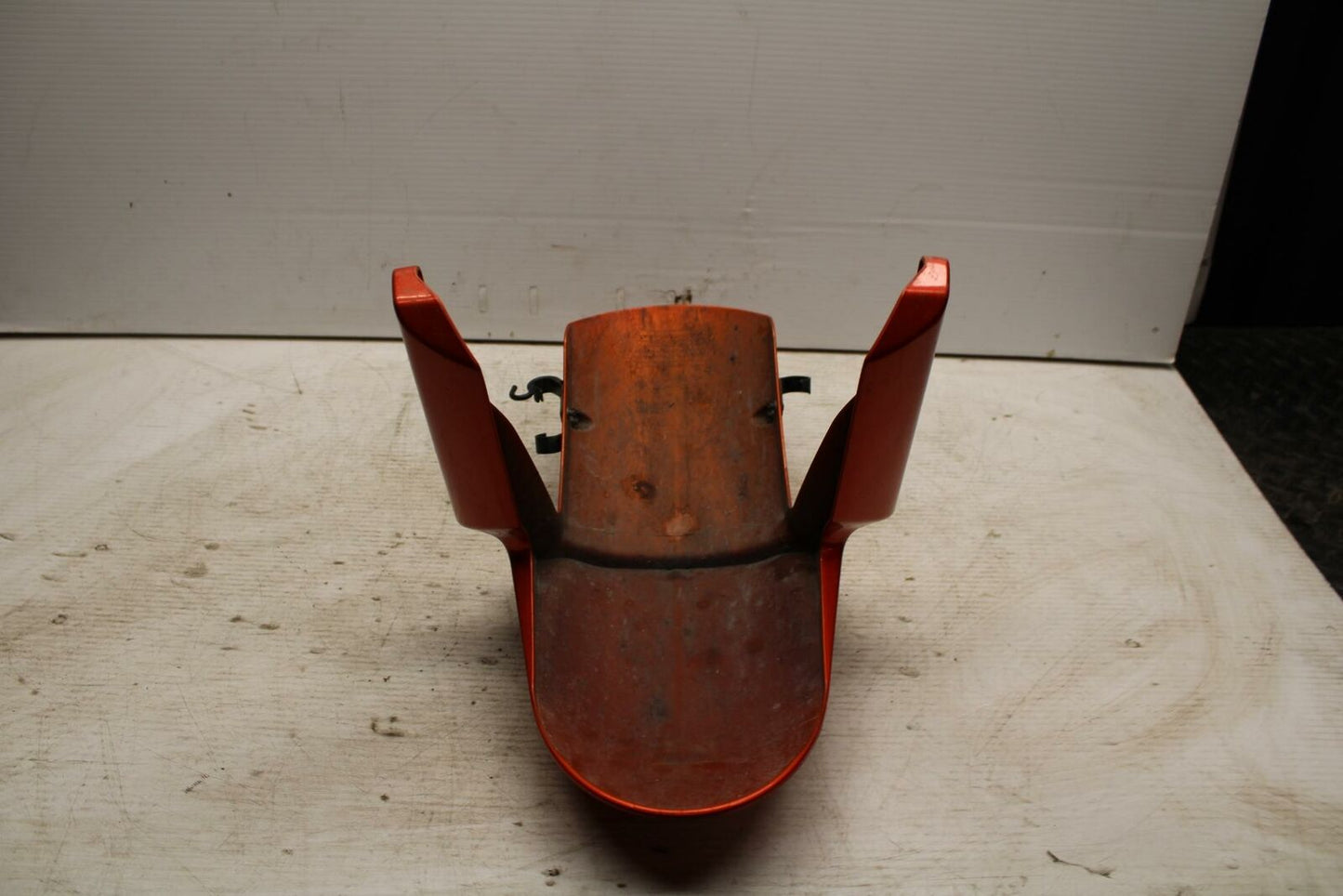 13-18 KAWASAKI NINJA ZX6R ORANGE FRONT WHEEL FENDER COWL FAIRING BB304