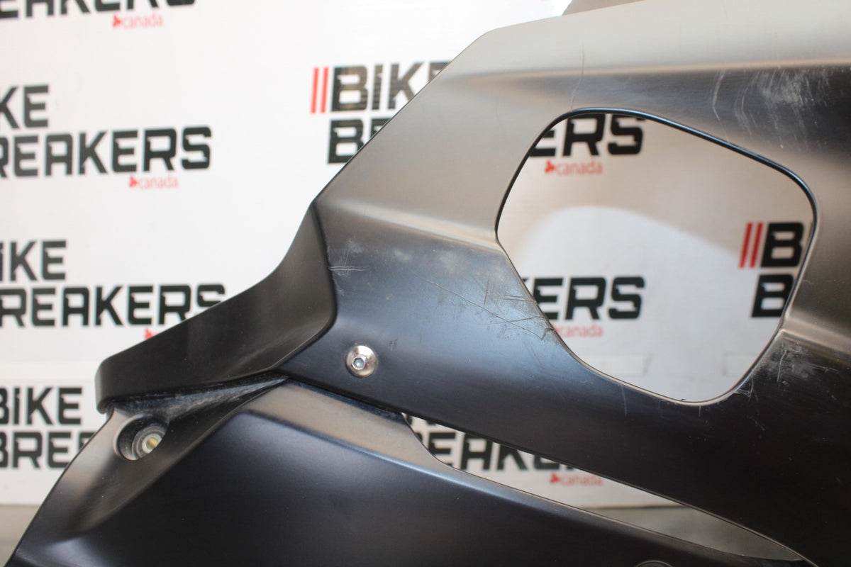 17 YAMAHA YZF R6 RIGHT LOWER MID UPPER SIDE FAIRING COWL  BB922