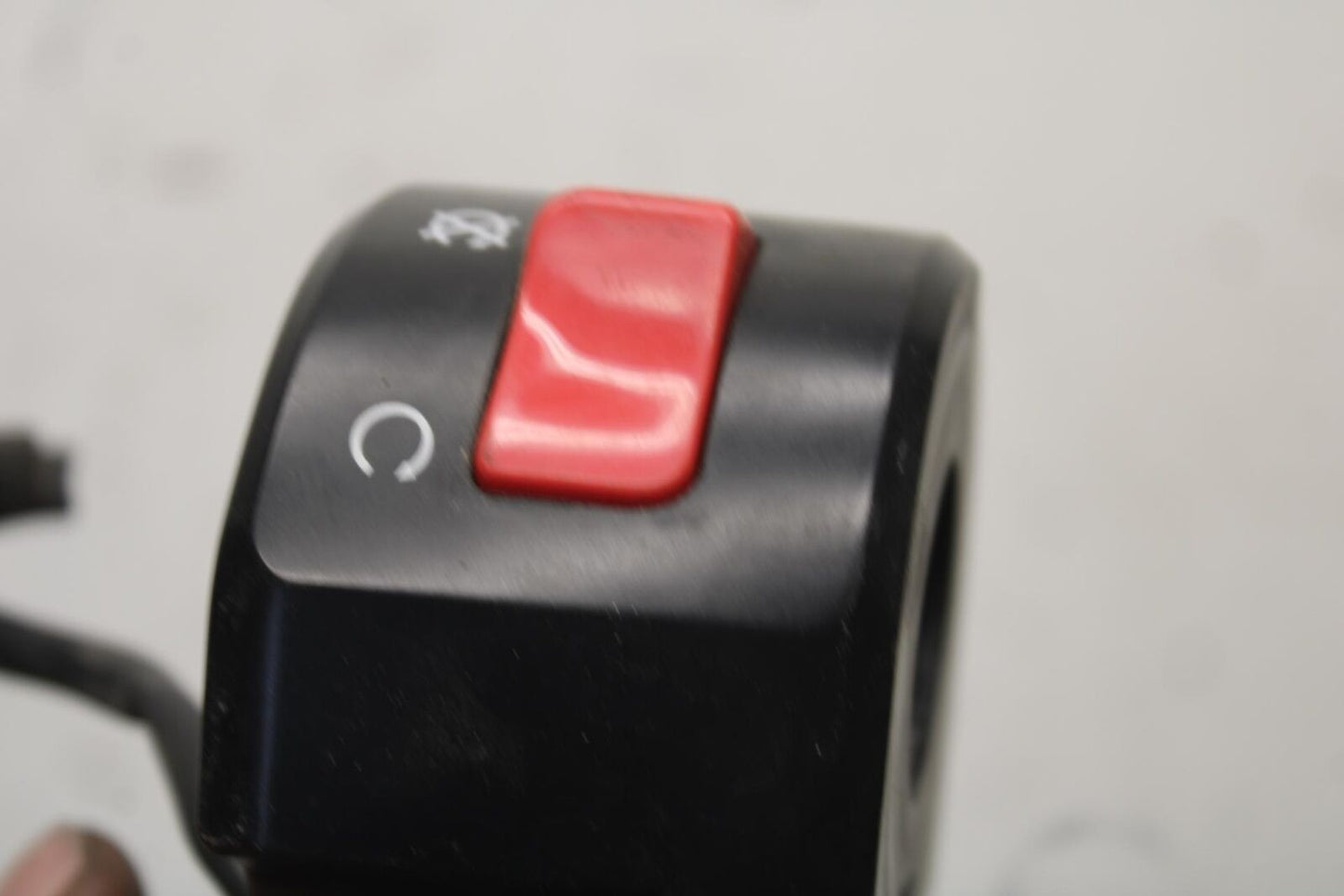 15-16 KAWASAKI EX300 RIGHT CLIP ON HANDLE KILL OFF START SWITCH  BB635