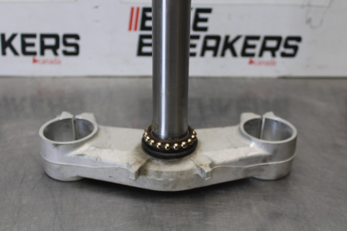 13-18 KAWASAKI NINJA ZX6R FRONT FORKS CLAMP LOWER TRIPLE TREE STEM BB908