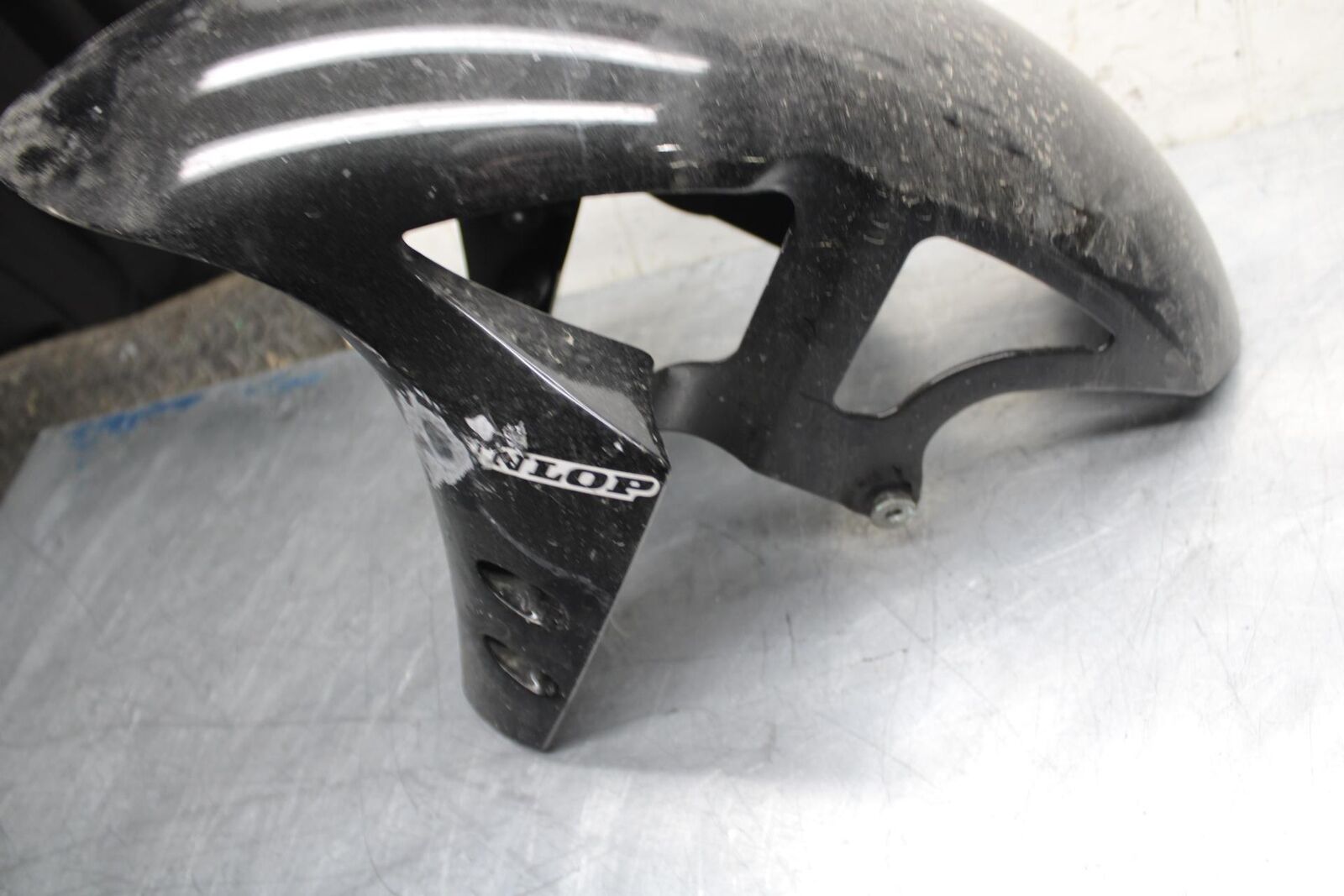 09-14 YAMAHA YZF R1 AFTERMARKET FRONT WHEEL FENDER COWL FAIRING BB471