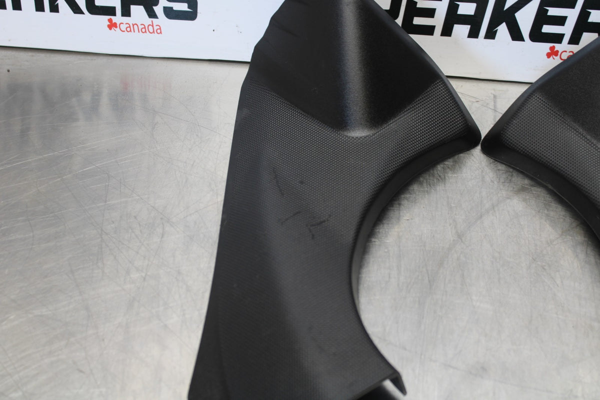 2007 Kawasaki Ninja ZX6R ZX600P RIGHT LEFT FRONT DUCT COVERS PANELS COWLS BB175