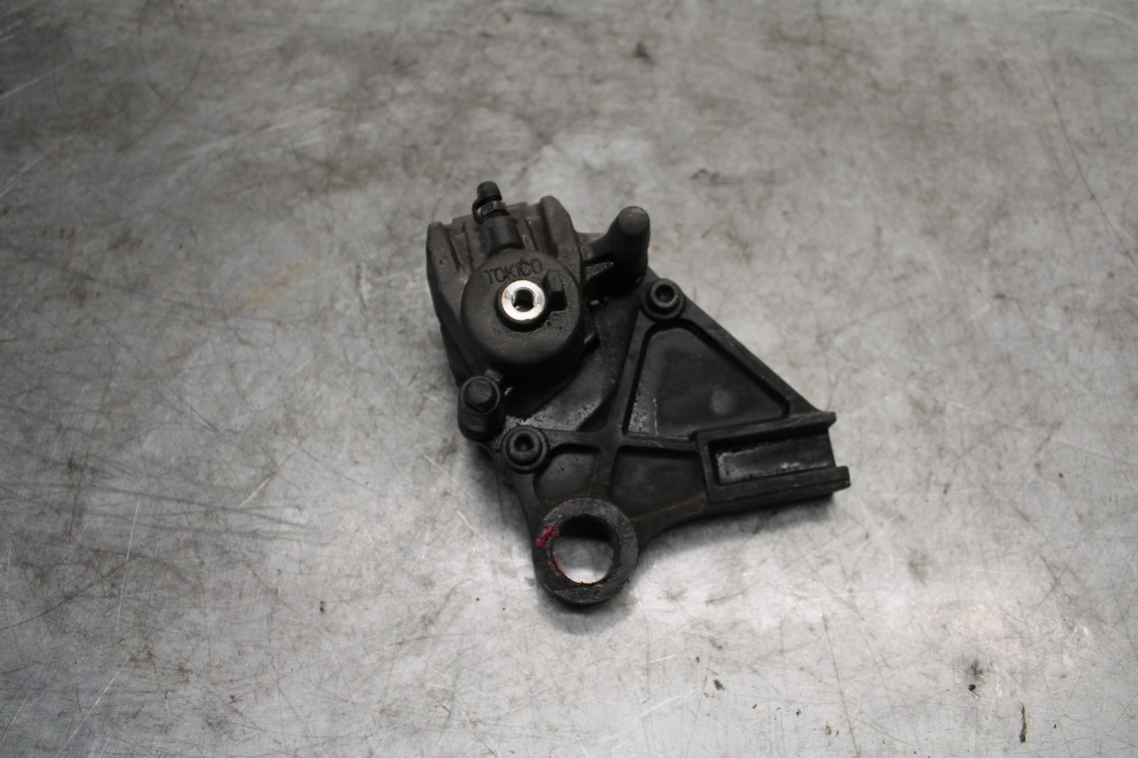 09-12 KAWASAKI NINJA ZX6R ZX600R REAR BACK BRAKE CALIPER W MOUNT BRACKET BB544