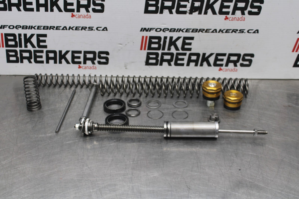 23-24 KAWASAKI ZX4R ZX 4RR ZX 4 RR ZX4 RR FORKS SHOCK SPRING SET PAIR OEM BB827