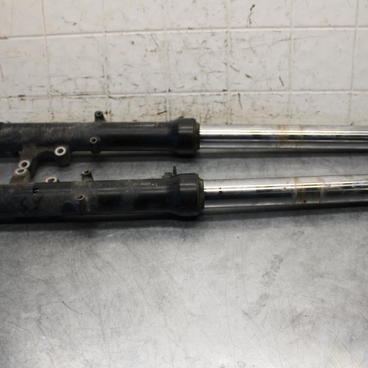 00-01 KAWASAKI ZZR600 FRONT FORKS SHOCK SUSPENSION SET PAIR BB568