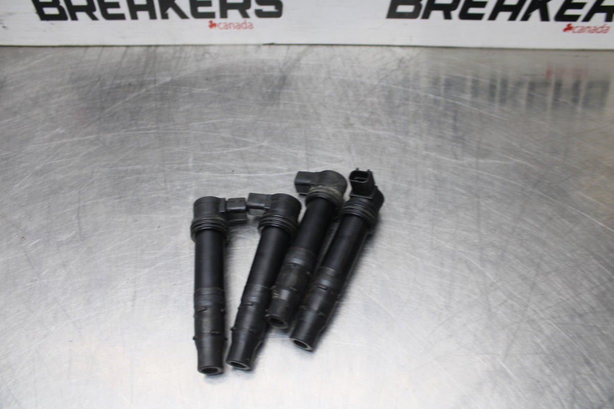 07-08 KAWASAKI NINJA ZX6R IGNITION COILS COIL SPARK PLUG CAPS 21171-1282 BB855