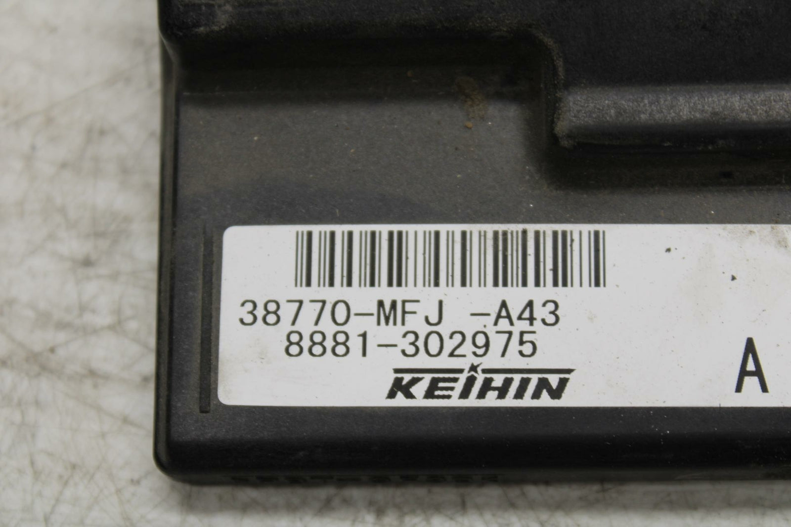 07-12 HONDA CBR600RR ECU COMPUTER CONTROLLER UNIT BLACK BOX ECM CDI  BB309