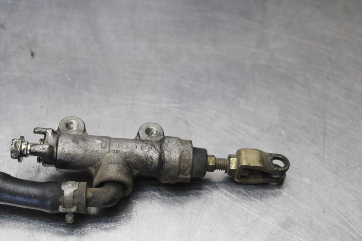 03 KAWASAKI VULCAN 1600 REAR BACK BRAKE MASTER CYLINDER W RESERVOIR BB865