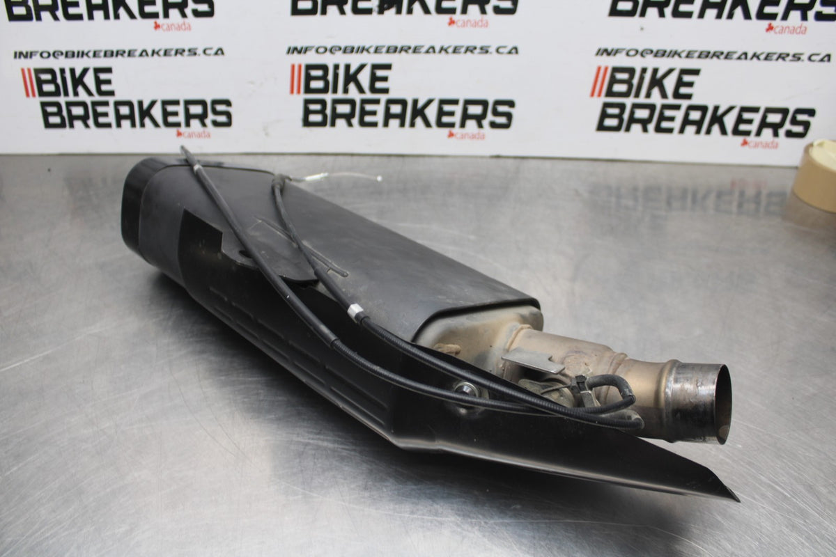 13-18 KAWASAKI NINJA ZX6R EXHAUST PIPE MUFFLER SLIP ON CAN SILENCER BB735