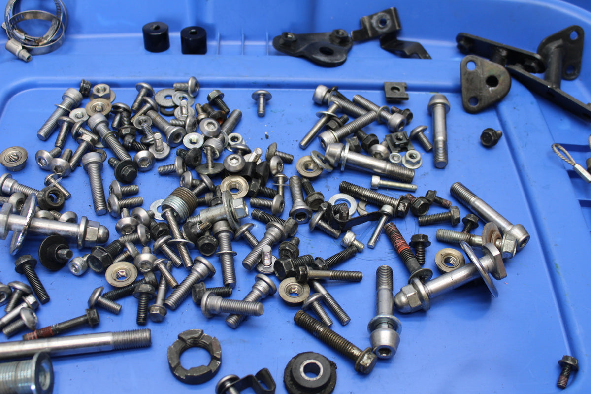 07 KAWASAKI Z1000 MOUNTING BOLTS HARDWARE MOTOR SCREWS BB148