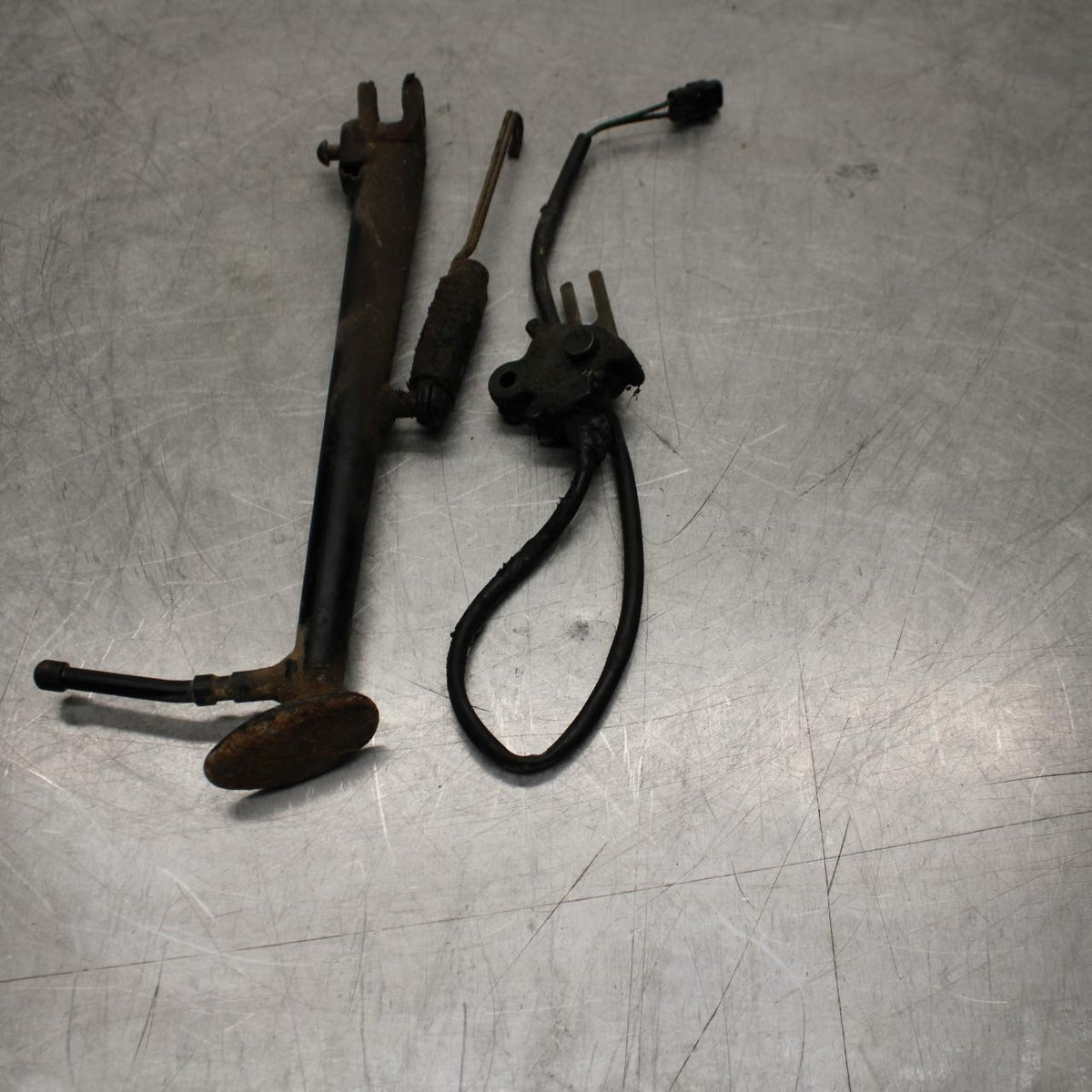 06-07 KAWASAKI NINJA 650R EX650A KICKSTAND SIDE KICK STAND BB446