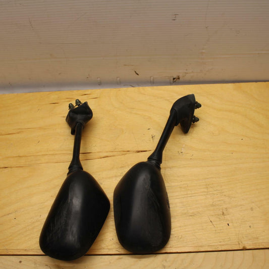 02-03 YAMAHA YZF R1 5PW REAR VIEW MIRROR SET PAIR MIRRORS BB313