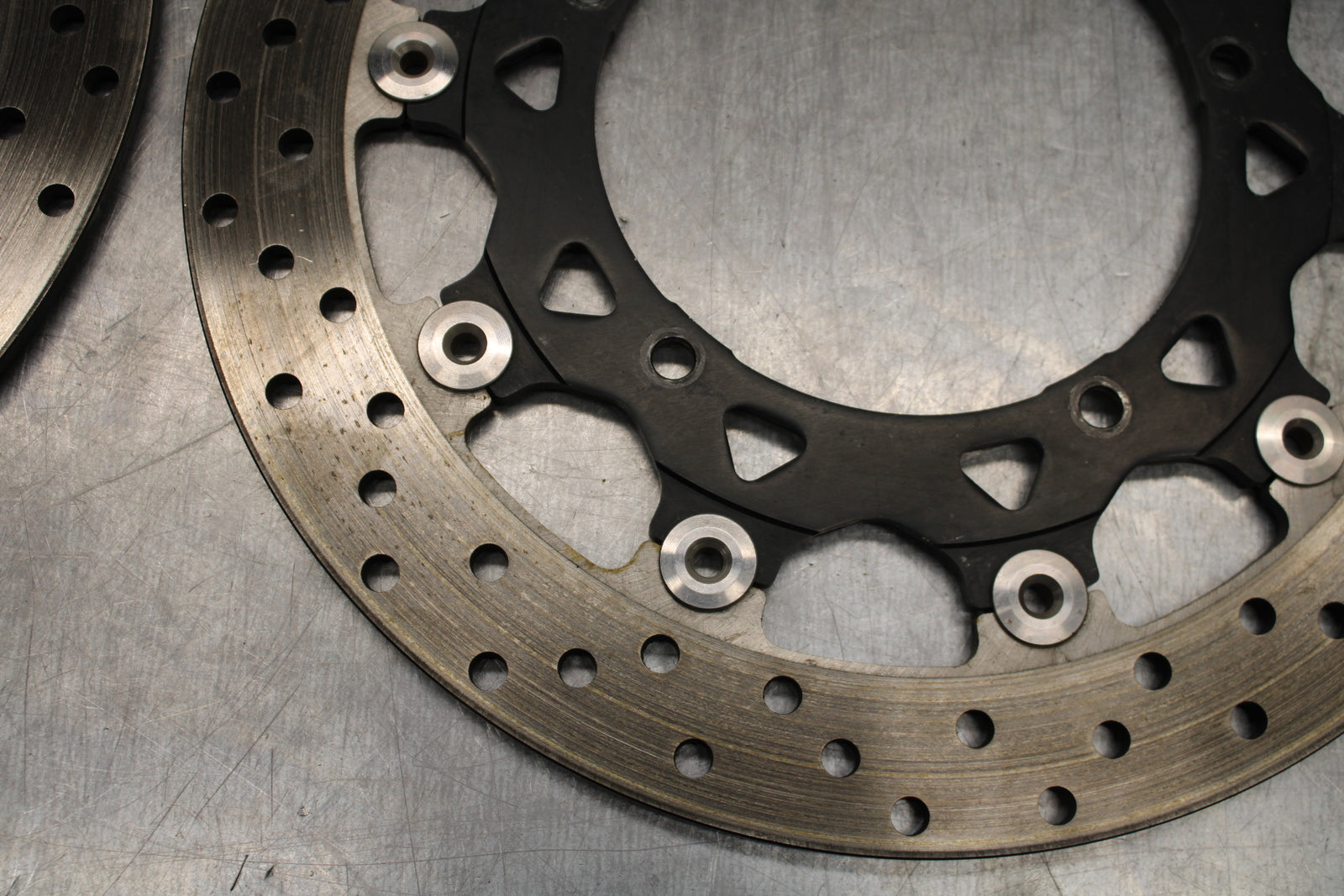03-05 YAMAHA YZF R6  FRONT LEFT RIGHT BRAKE ROTORS DISCS BB132