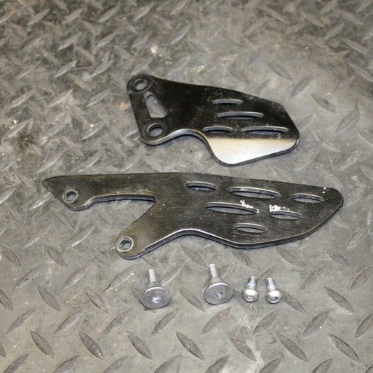 09-14 YAMAHA YZF R1 LEFT RIGHT REARSET REAR SET HEEL GUARD COVER SET  BB192