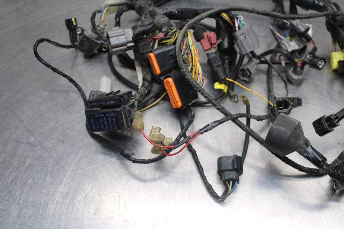 06 KAWASAKI VULCAN 900 MAIN ENGINE WIRING HARNESS MOTOR WIRE LOOM BB799