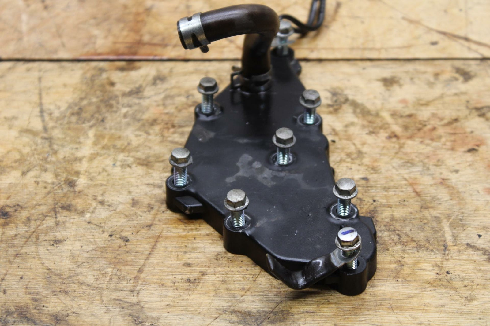 15-17 YAMAHA YZF R3 UPPER ENGINE TOP CRANKCASE CRANK CASE VENT COVER BB293