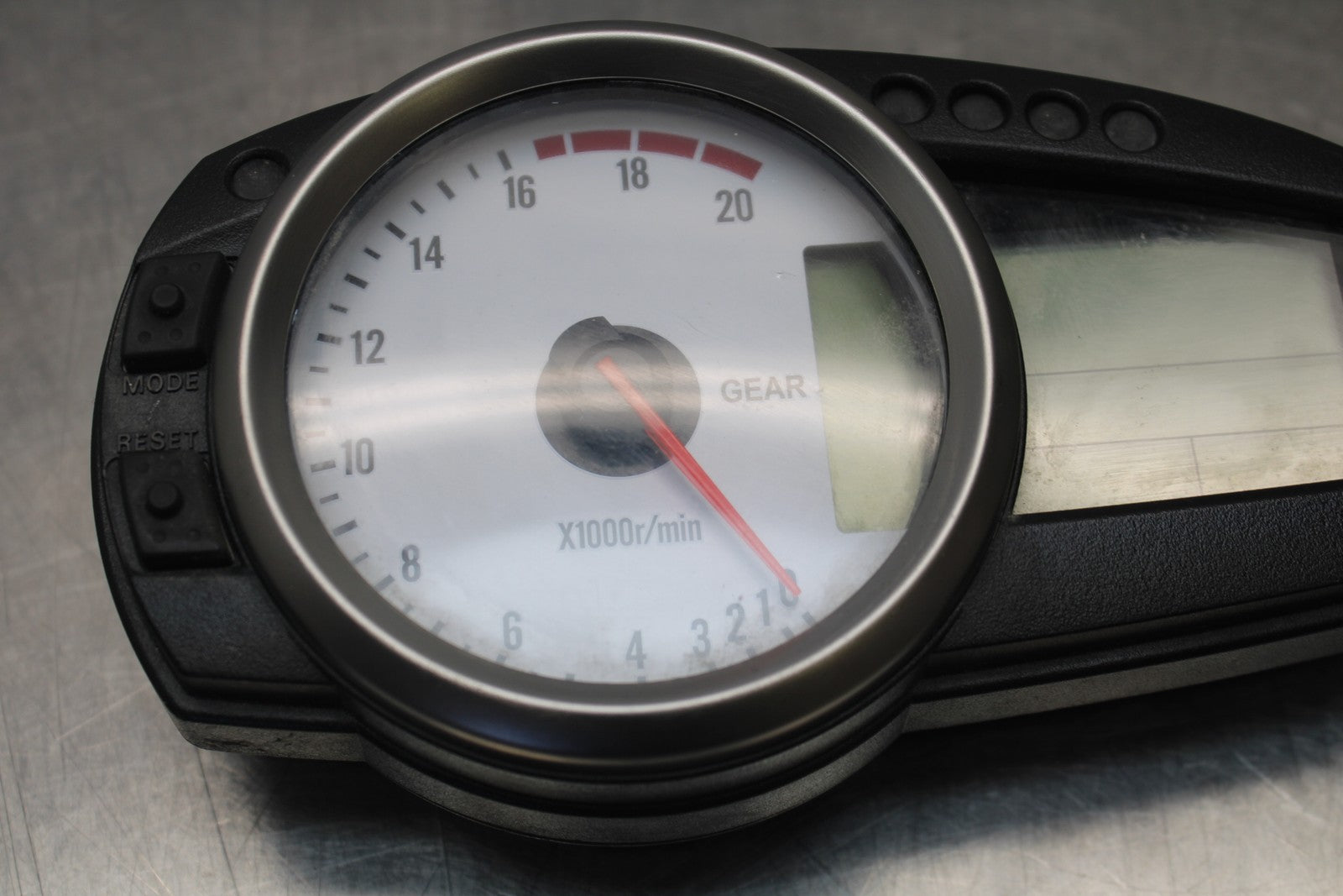 07-08 KAWASAKI NINJA ZX6R SPEEDO TACH GAUGES DISPLAY CLUSTER SPEEDOMETER BB203