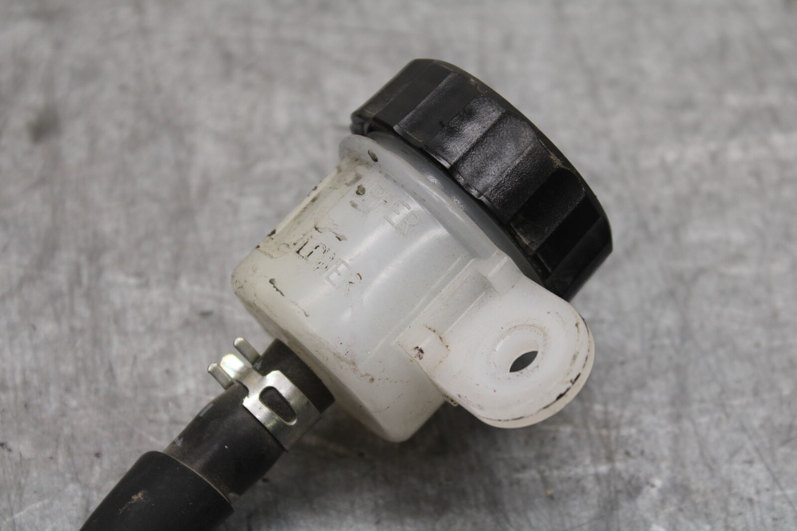 09-15 YAMAHA FZ6R REAR BACK BRAKE MASTER CYLINDER W RESERVOIR BB719