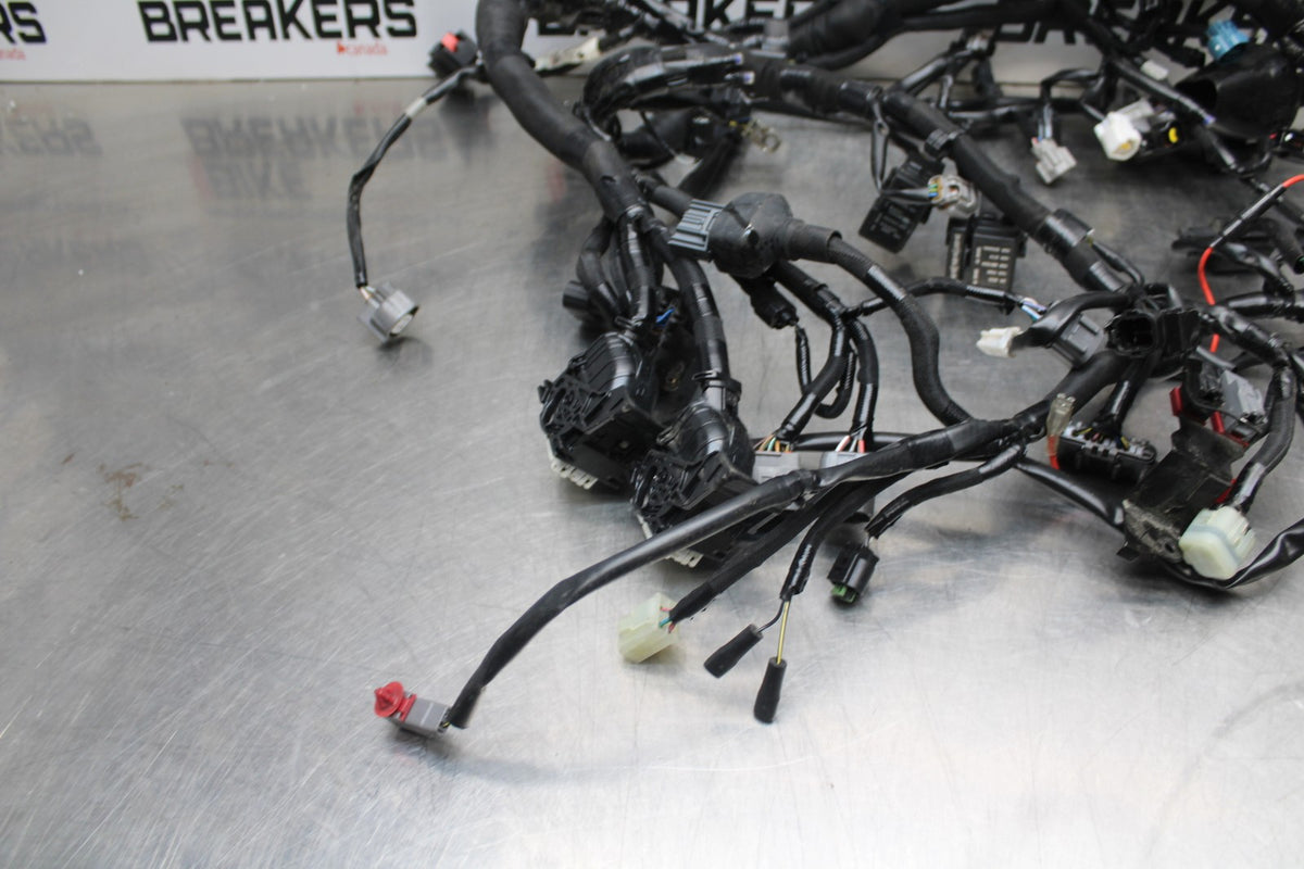 22 KAWASAKI NINJA 1000SX MAIN ENGINE WIRING HARNESS MOTOR WIRE LOOM BB780